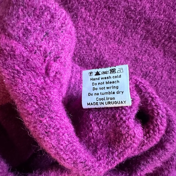 Tach Escarlata maxi skirt Small purple alpaca blend - Picture 6 of 6